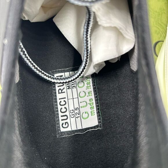 Men’s Gucci run interlocking G sneakers size 12.5 made in Italy - Picture 7 of 7